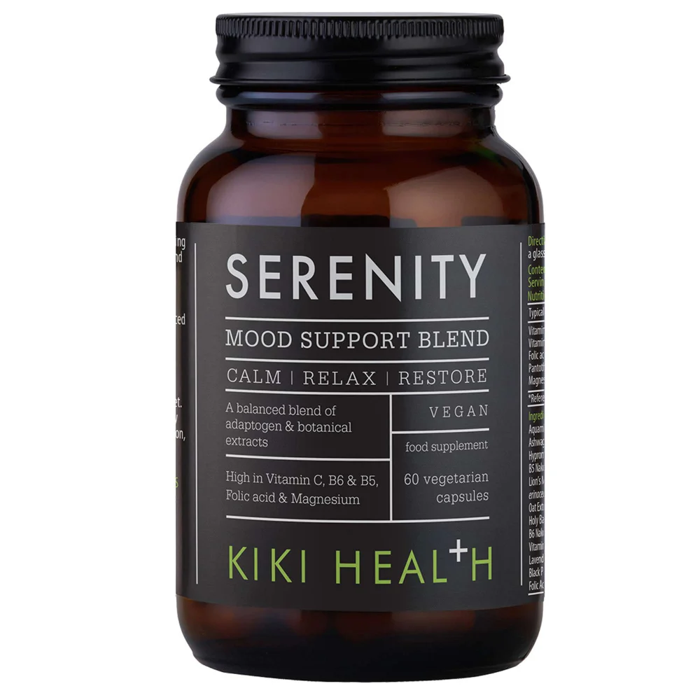 KIKI Health Energy & Vitality Serenity Blend 60 Vegicaps Image 1