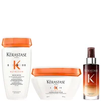Kérastase Trio: Nutritive Nourishing Essentials Bundle for Medium-Thick Very Dry Hair