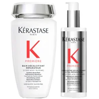 Kérastase Duo: Première Decalcifying Repairing Pre-Shampoo and Shampoo 250ml for Damaged Hair - undefined undefined