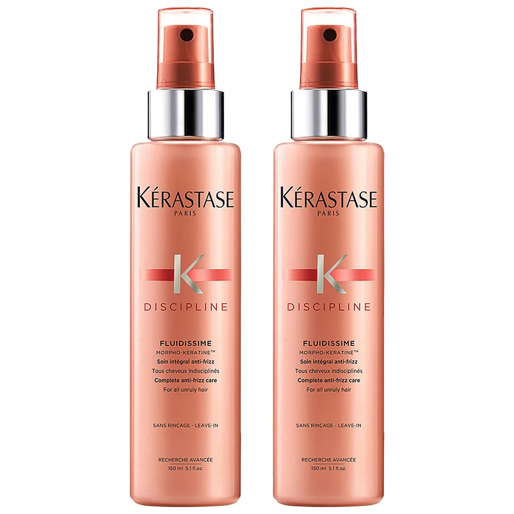 Kérastase Duo: Discipline Fluidissime: Anti-Frizz Styling Spray x 2 150ml Image 1