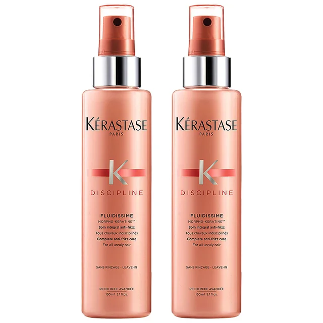 Kérastase Duo: Discipline Fluidissime: Anti-Frizz Styling Spray x 2 150ml