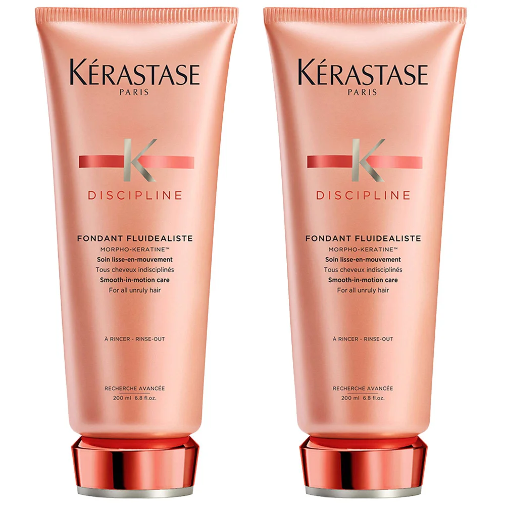 Kérastase Duo: Discipline Fondant Fluidealiste: Smooth-in-Motion Care x 2 200ml Image 1