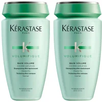Kérastase Duo: Volumifique Bain Volume: Thickening Effect Shampoo for Fine Hair x 2 250ml - undefined undefined