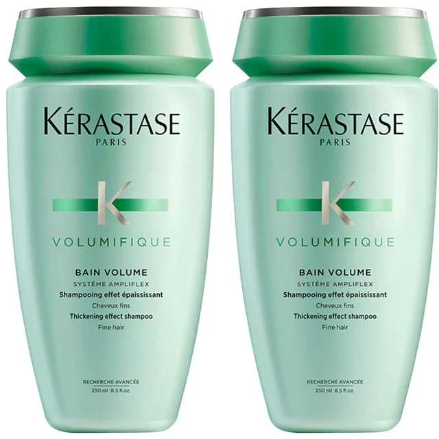 Kérastase Duo: Volumifique Bain Volume: Thickening Effect Shampoo for Fine Hair x 2 250ml