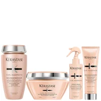 Kérastase Set: Curl Manifesto Shampoo, Mask, Leave-In Treatment & Refreshing Spray For Very Curly Hair