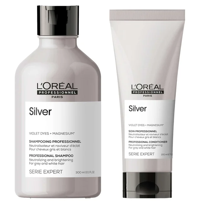 L'Oréal Professionnel Duo: Silver Shampoo and Conditioner