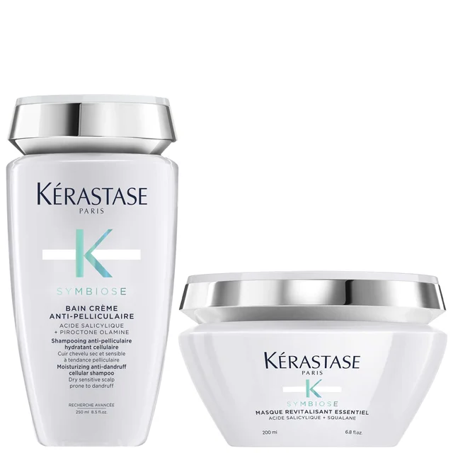 Kérastase Duo: Moisturising Anti-Dandruff Cellular Shampoo 250ml & Revitalising Mask 200ml