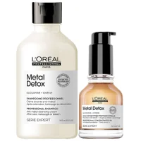 L'Oréal Professionnel Duo: Metal Detox Oil and Shampoo - undefined undefined