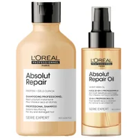 L'Oréal Professionnel Duo: Absolut Repair Oil and Shampoo - undefined undefined