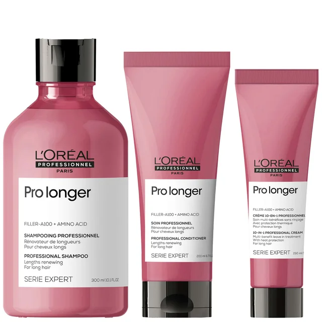 L'Oréal Professionnel Trio: Pro Longer Shampoo, Conditioner and Cream