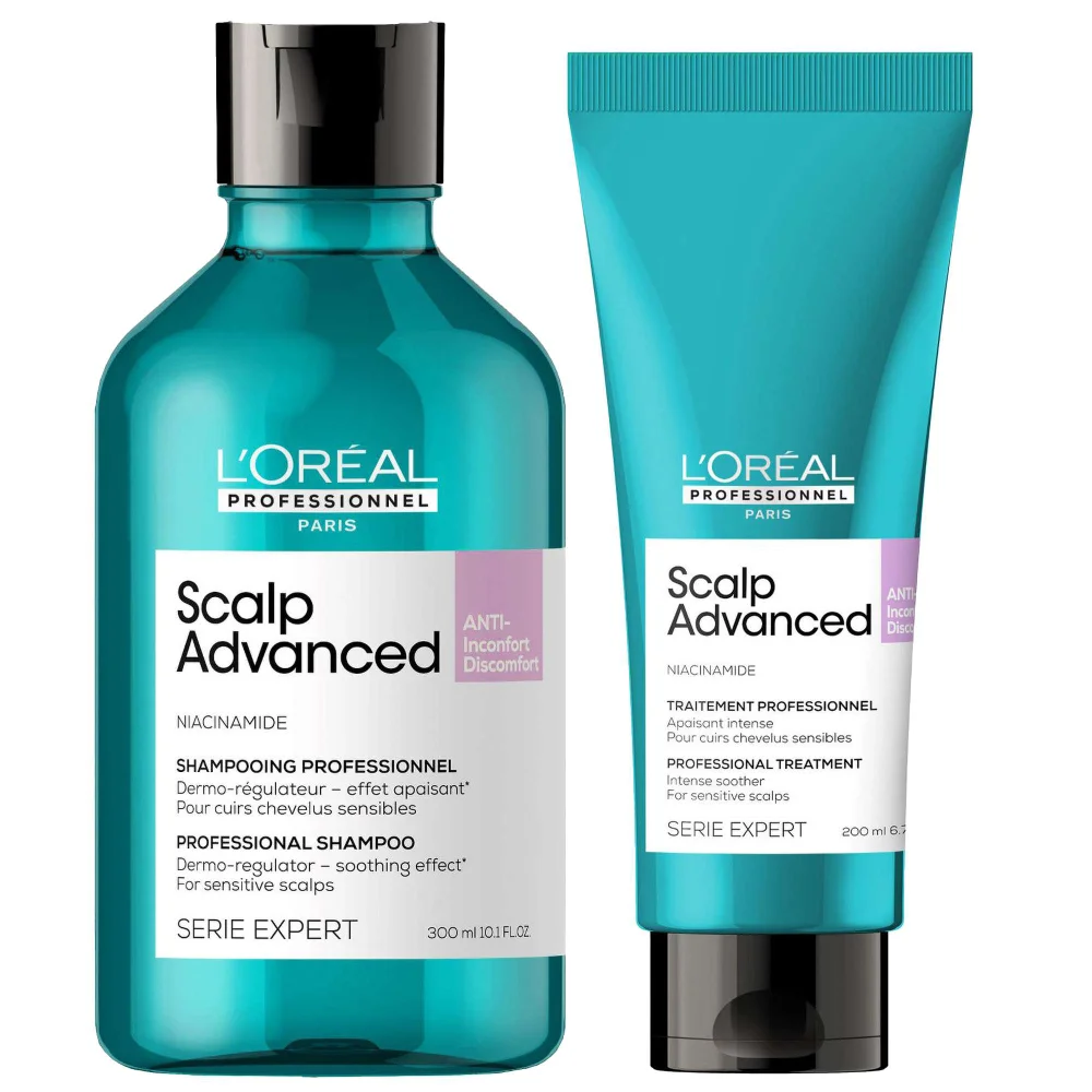 L'Oréal Professionnel Duo: Serié Expert Scalp Advanced Anti-Discomfort Hair Shampoo and Treatment Image 1