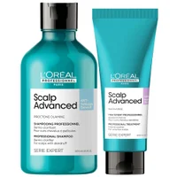 L'Oréal Professionnel Duo: Serié Expert Scalp Advanced Anti-Dandruff Shampoo and Hair Treatment Routine