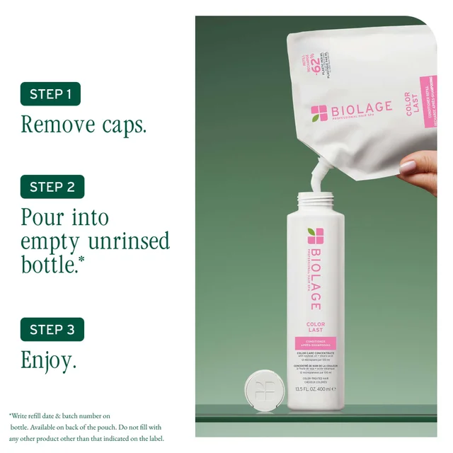 Biolage ColorLast Conditioner Refill for Coloured Hair 500ml