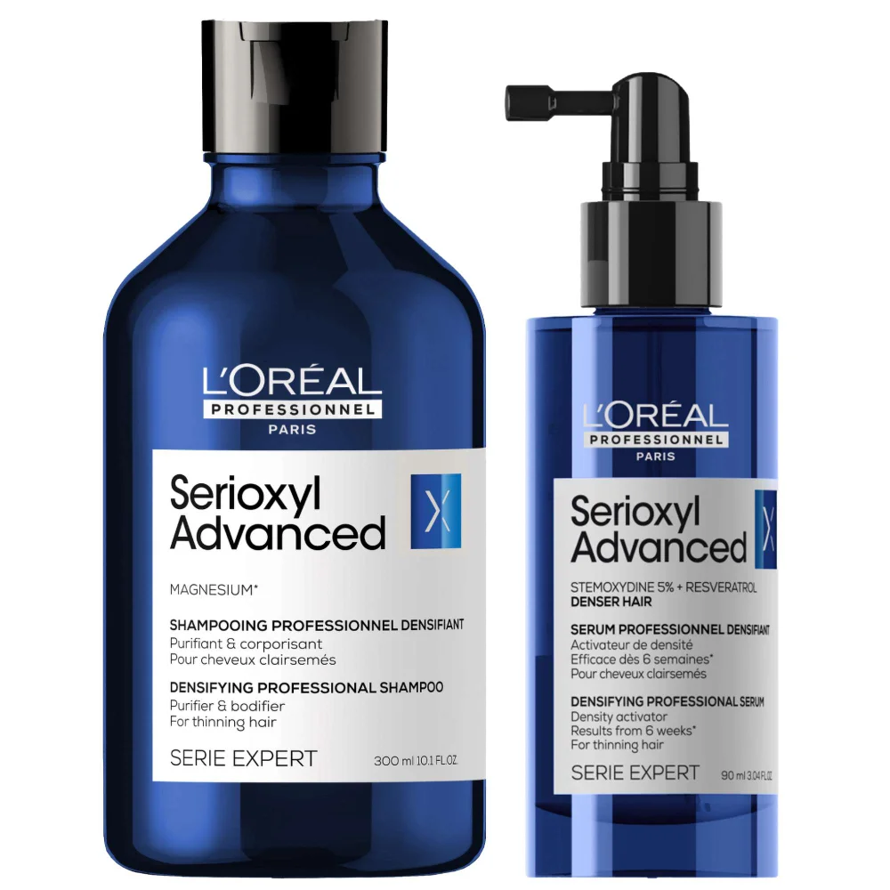 L'Oréal Professionnel Duo: Serié Expert Scalp Advanced Shampoo and Hair Thinning Serum Image 1