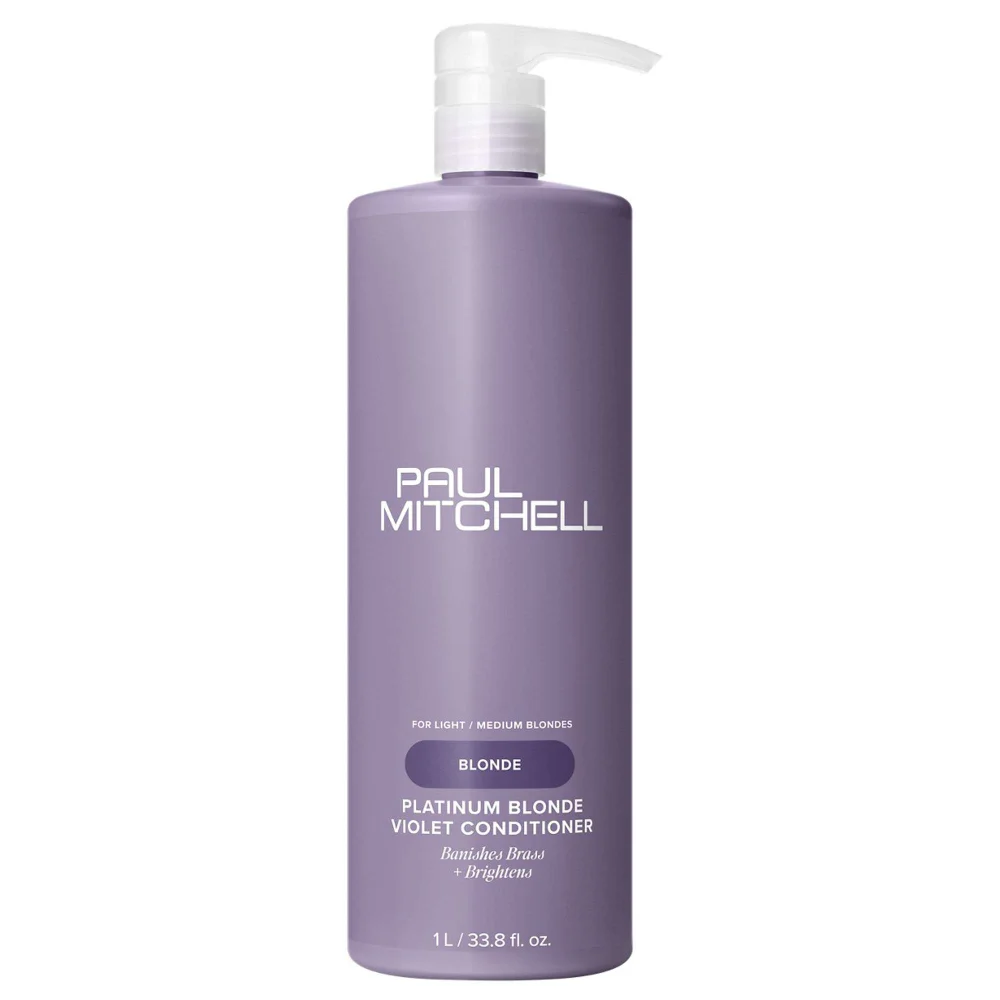 Paul Mitchell Platinum Blonde Violet Conditioner 1000ml Image 1