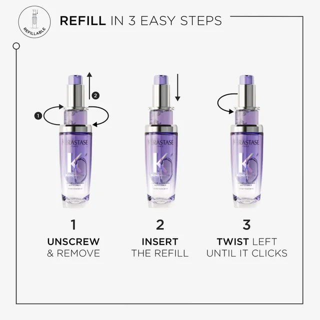 Kérastase Blond Absolu L'Huile Cicagloss Refillable Hair Oil 75ml