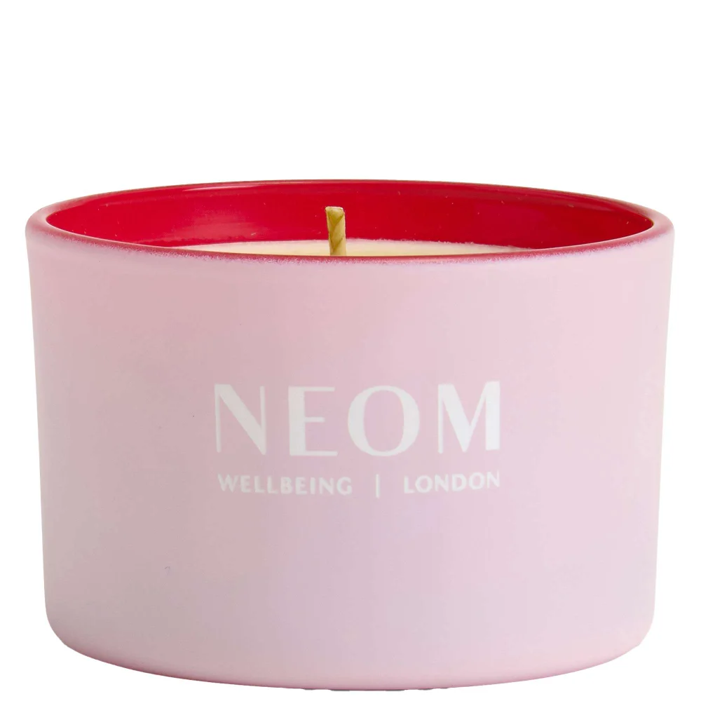 Neom Wellbeing London It's All Rosy Travel Candle 75g Image 1