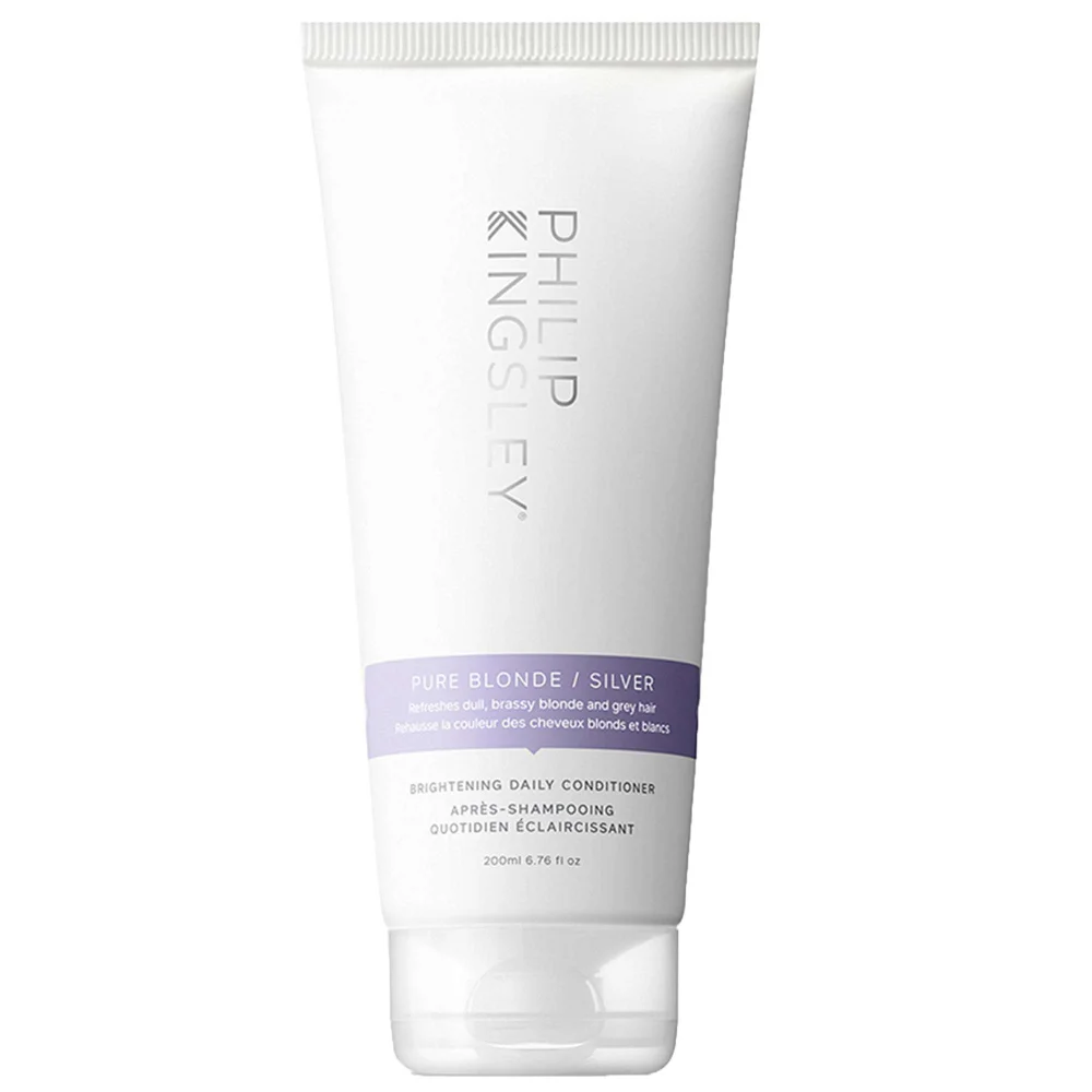 Philip Kingsley Conditioner Pure Blonde/Silver Daily Brightening Purple Conditioner 200ml Image 1
