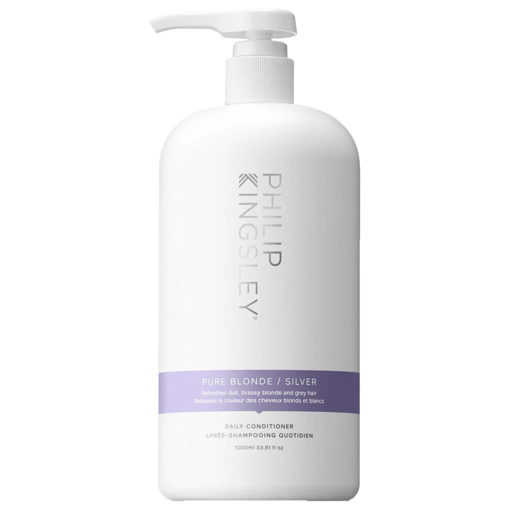 Philip Kingsley Conditioner Pure Blonde/Silver Daily Brightening Purple Conditioner 1000ml Image 1