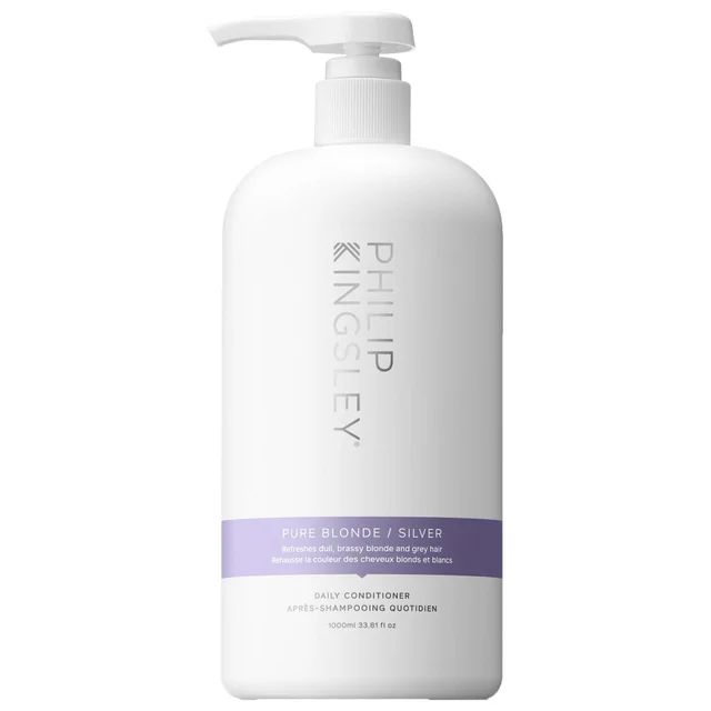 Philip Kingsley Pure Blonde/Silver Daily Brightening Purple Conditioner 1000ml