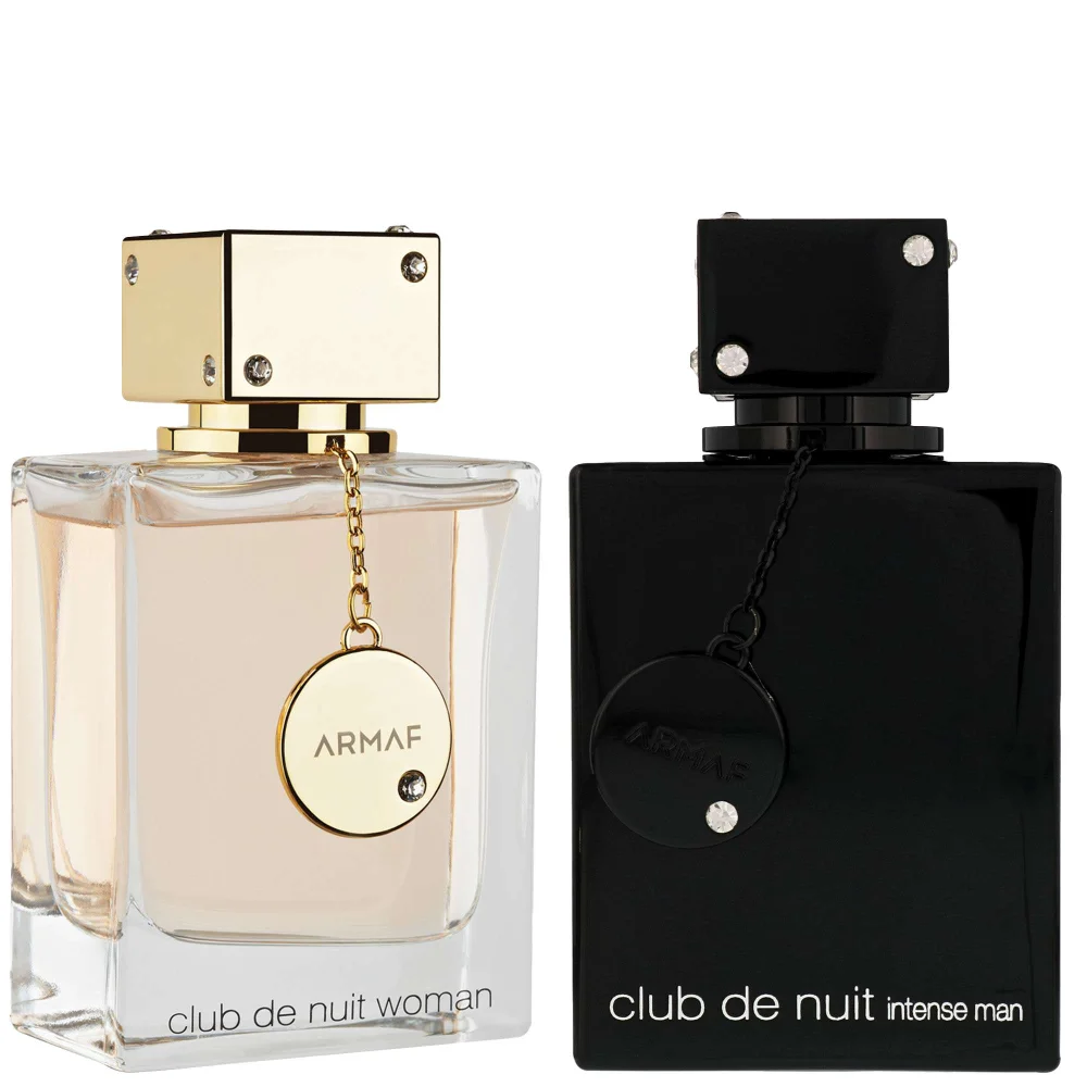 Armaf Bundles Duo: Club De Nuit Woman Eau de Parfum Spray 105ml & Intense Man Eau de Toilette Spray 105ml Image 1