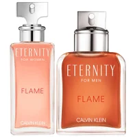 Calvin Klein Duo: Eternity Flame Eau de Parfum 100ml & Eternity Flame Eau de Toilette 100ml - undefined undefined