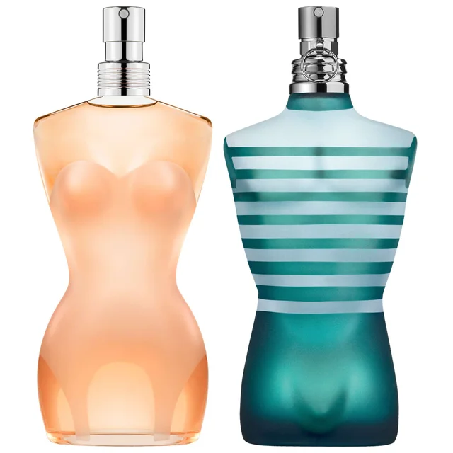 Jean Paul Gaultier Duo: Classique Eau de Toilette 100ml & Le Male Eau de Toilette 125ml