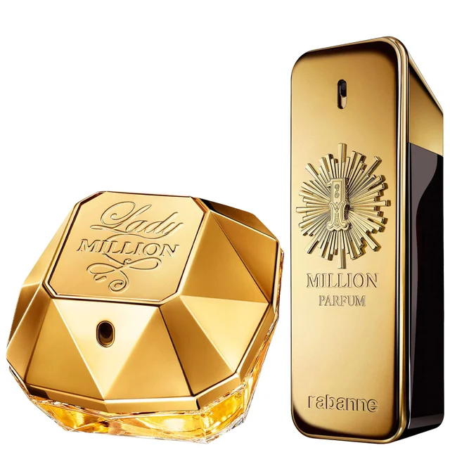 Rabanne Duo: Lady Million Eau de Parfum 80ml & 1 Million Eau de Parfum 100ml