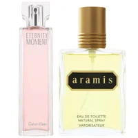 Calvin Klein Duo: Eternity Moment Eau de Parfum 100ml & Aramis aramis Eau de Toilette Spray 110ml - undefined undefined