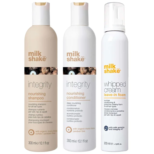 milk_shake Trio: Nourishing Shampoo 300ml, Conditioner 300ml & Conditioning Whipped Cream 200ml