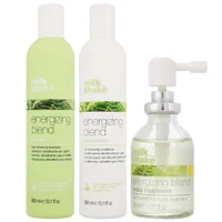 milk_shake Trio: Energizing Blend Shampoo 300ml, Conditioner 300ml & Scalp Treatment 30ml - undefined undefined