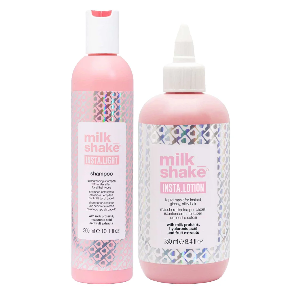 milk_shake Duo: INSTA.LIGHT Shampoo 300ml & Liquid Mask 250ml Image 1