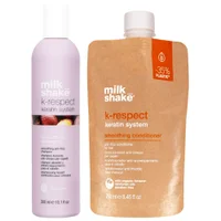 milk_shake Duo: K-Respect Smoothing Shampoo 300ml & Conditioner 250ml