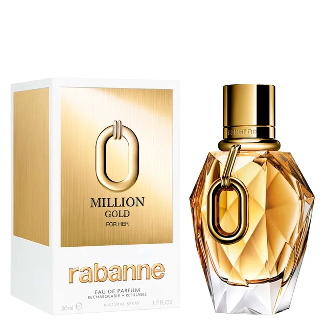 Rabanne Million Gold For Her Eau de Parfum Refillable 50ml