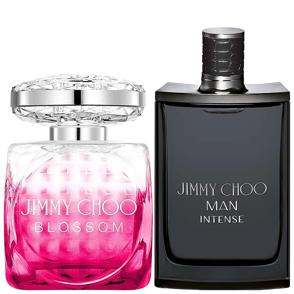 Jimmy Choo Duo: Blossom Eau de Parfum Spray 100ml & Man Intense Eau de Toilette Spray 100ml Image 1