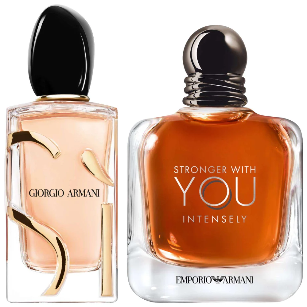 Armani Duo: Si Eau de Parfum Spray 100ml & Stronger With You Intensely Eau de Parfum Spray 100ml Image 1