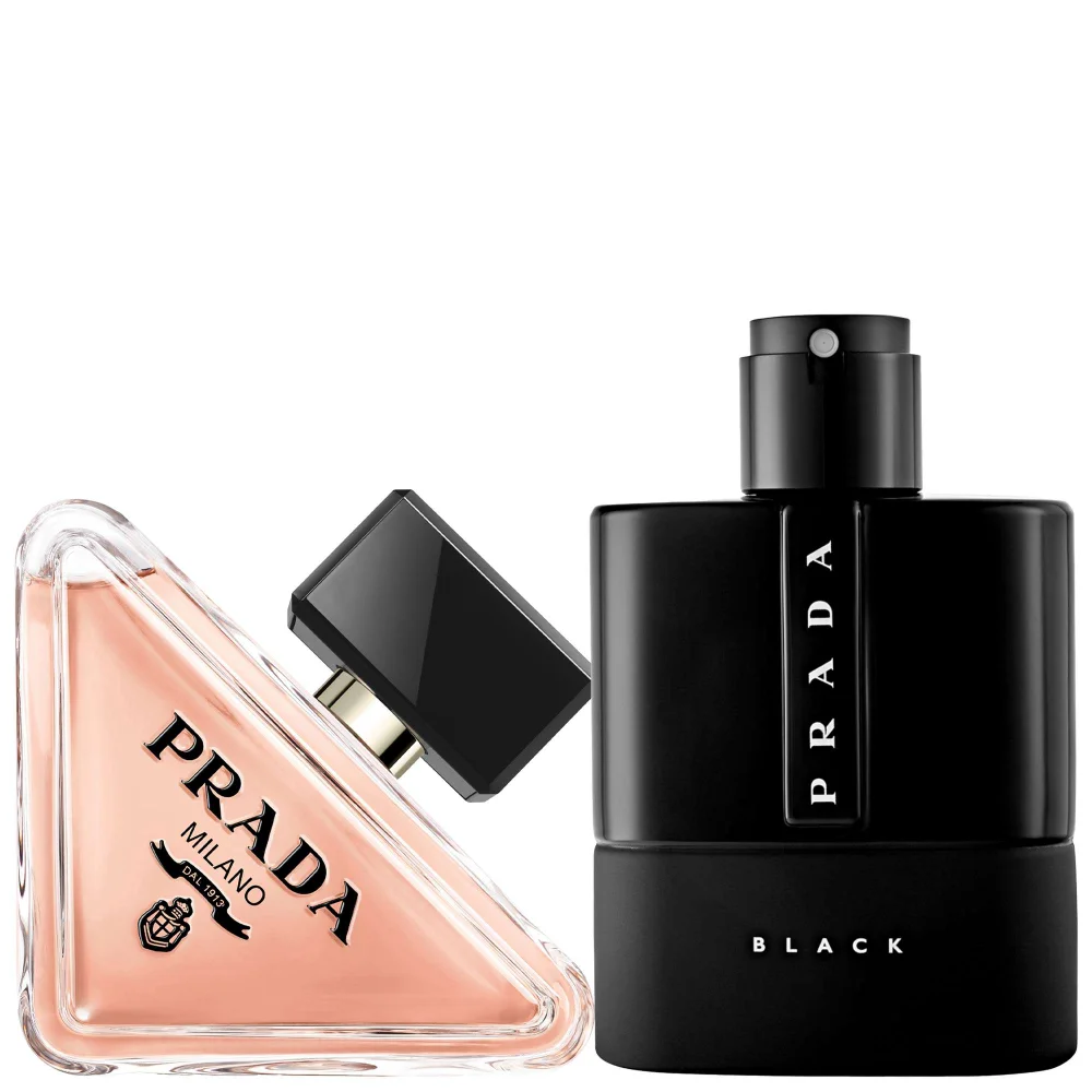 Prada Duo: Paradoxe Eau de Parfum Spray 90ml & Luna Rossa Black Eau de Parfum Spray 100ml Image 1