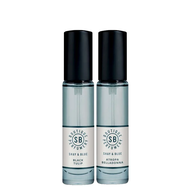 Shay & Blue Duo: Black Tulip & Atropa Belladonna Fragrance Duo Eau de Parfum 2 x 10ml