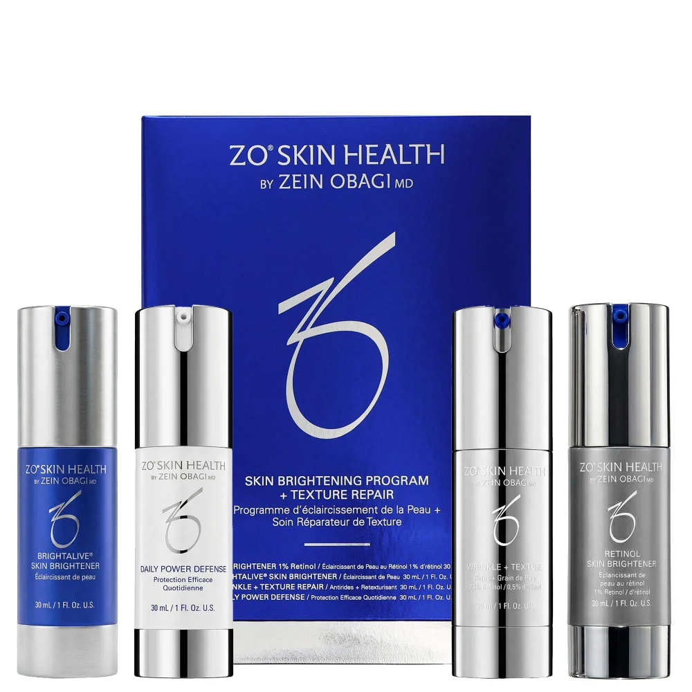 ZO Skin Health Skin Brightening Programme + Texture Repair Set Image 1