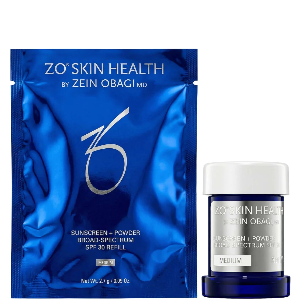 ZO Skin Health Sunscreen + Powder Broad-Spectrum Refill Medium SPF30 2.7g Image 1