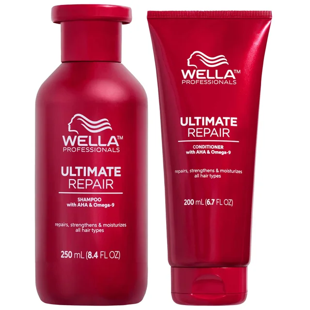 Wella Duo: Ultimate Repair Shampoo and Conditioner Bundle for Damaged Hair