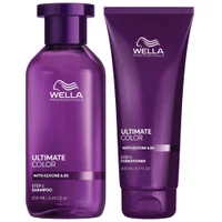 Wella Duo: Ultimate Color Sulphate-Free Shampoo and Conditioner Bundle for Coloured Hair