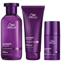 Wella Trio: Ultimate Color Sulphate-Free Shampoo, Conditioner & Mask Bundle for Coloured Hair - undefined undefined