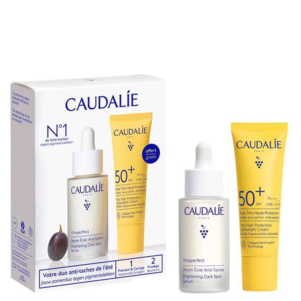 Caudalie Vinoperfect Serum & Suncare Set (Worth £52) Image 1