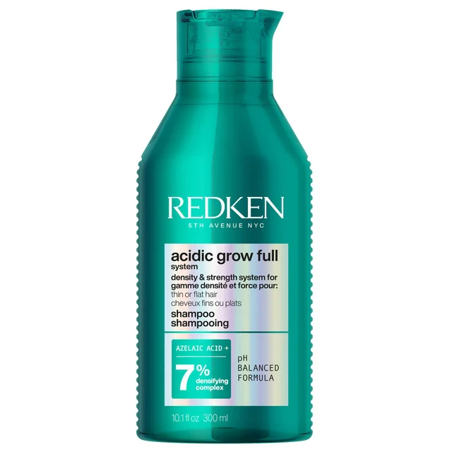 Redken Acidic Growth Full System Densifying Shampoo for Thin Hair, Strengthens & Thickens 300ml