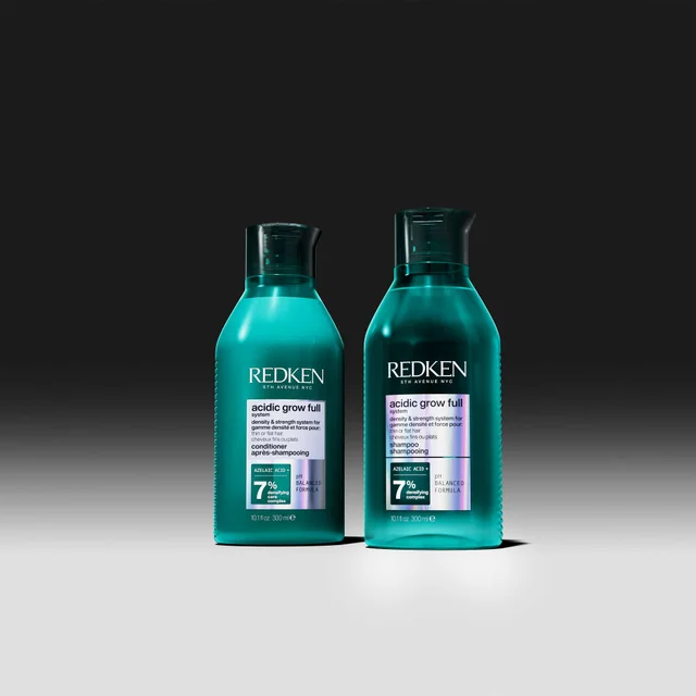 Redken Acidic Growth Full System Densifying Shampoo for Thin Hair, Strengthens & Thickens 300ml
