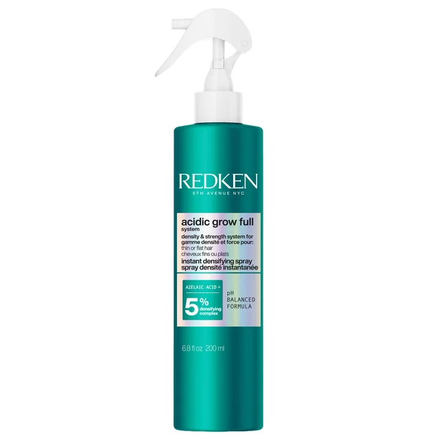 Redken Acidic Growth Full System Instant Densifying Spray for Thin Hair, Strengthens & Thickens 190ml