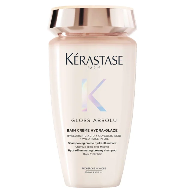 Kérastase Gloss Absolu Bain Crème Hydra-Glaze Shampoo For Thick Frizzy Hair 250ml