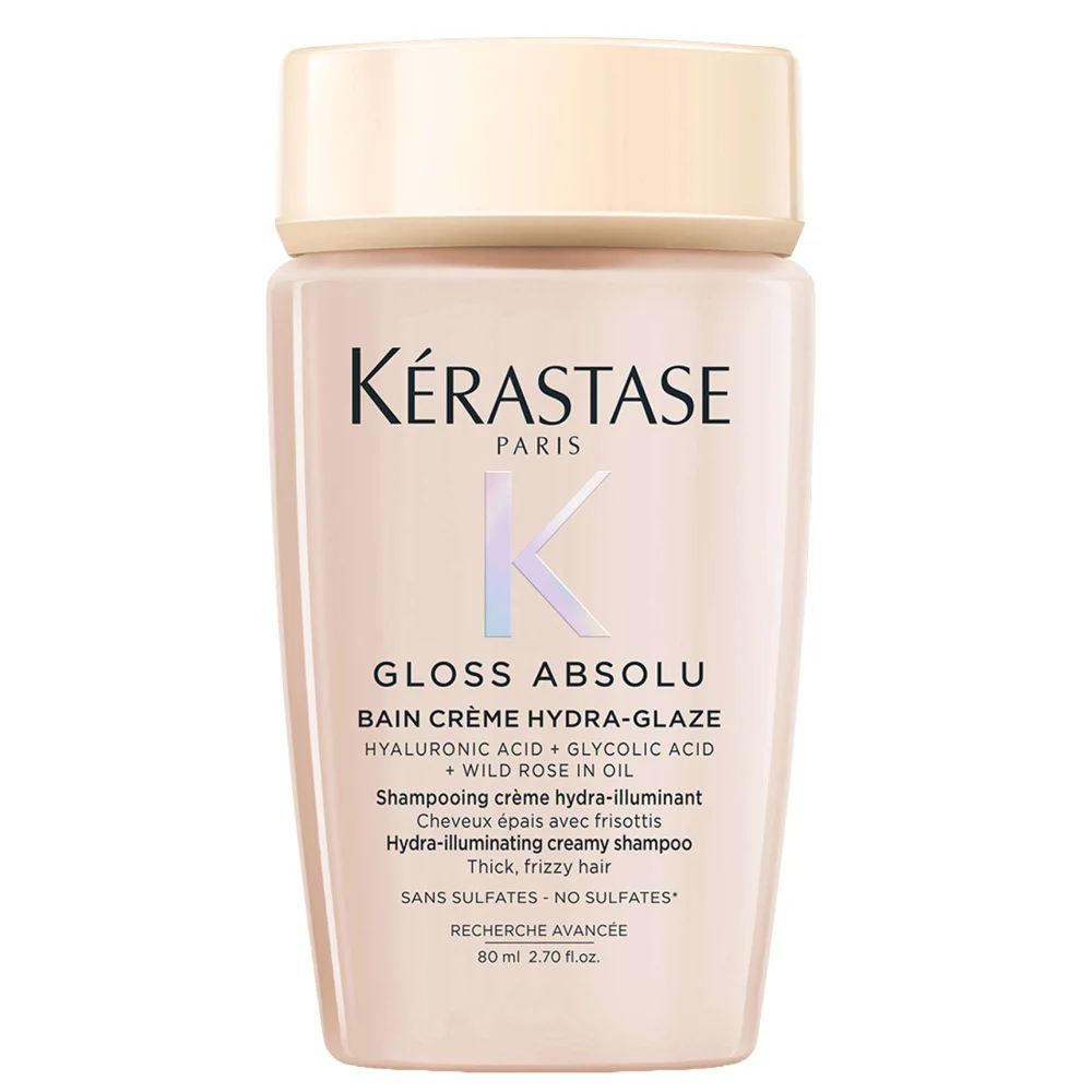 Kérastase Gloss Absolu Absolu Bain Crème Hydra-Glaze Shampoo For Thick Frizzy Hair 80ml Image 1