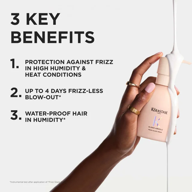 Kérastase Gloss Absolu Frizz-Glaze Cream For Thick Frizzy Hair 45ml